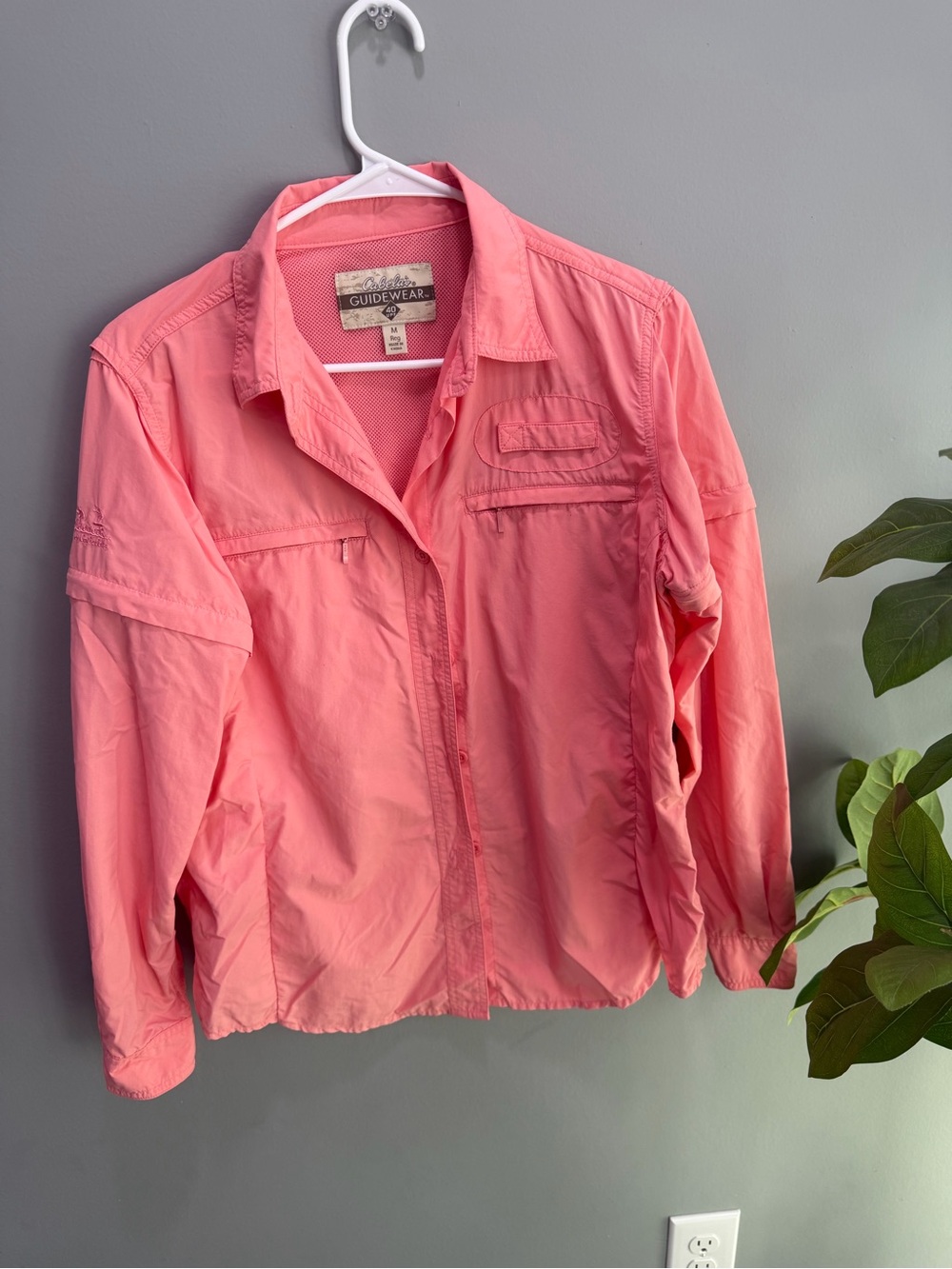 Cabela's Coral Button-Down Utility Shirt
